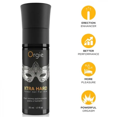 Gel stimulant et fortifiant pour érection xtra hard 50 ml
