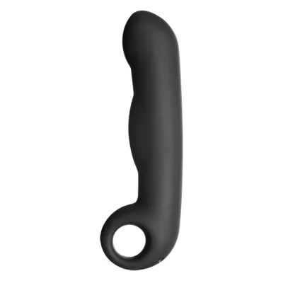 Gode ovid silicone noir