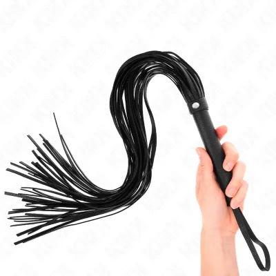 Kink - fouet PVC souple noir 70 cm