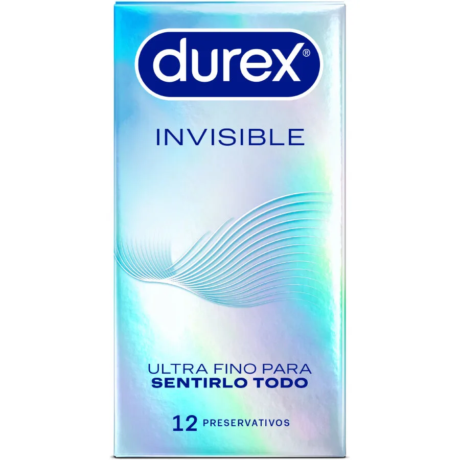 Durex - préservatifs ultra fins invisibles 12 unités
