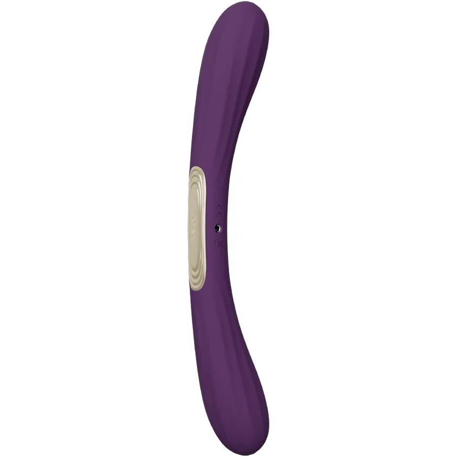 Boomerang vibrateur à double extrémité violet