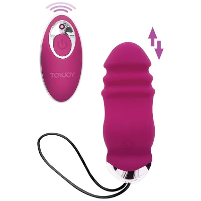Happiness sunn side up and down fuchsia vibrator afstandsbediening