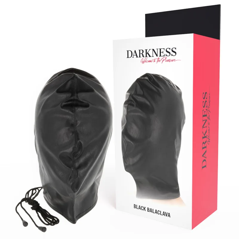 Darkness - masque de subjugation noir