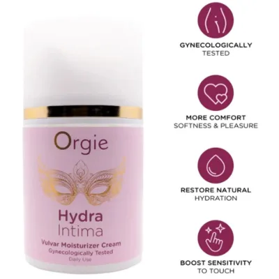 Crème hydratante quotidienne pour la vulve hydra intima 50 ml