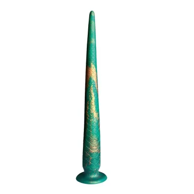 Wildwyrm tail bicolor fantasy godemichet en silicone 47 cm ø 4 cm