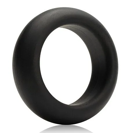 Anneau pénien en silicone extension maximale - noir