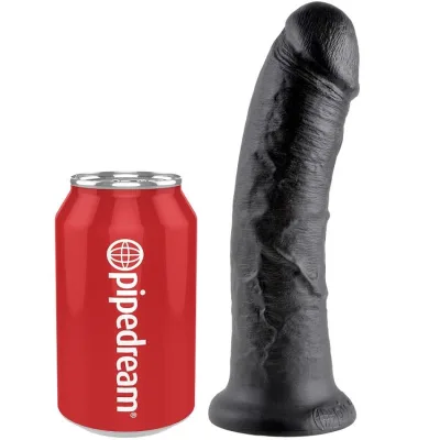 8 dildo schwarz 20.3 cm
