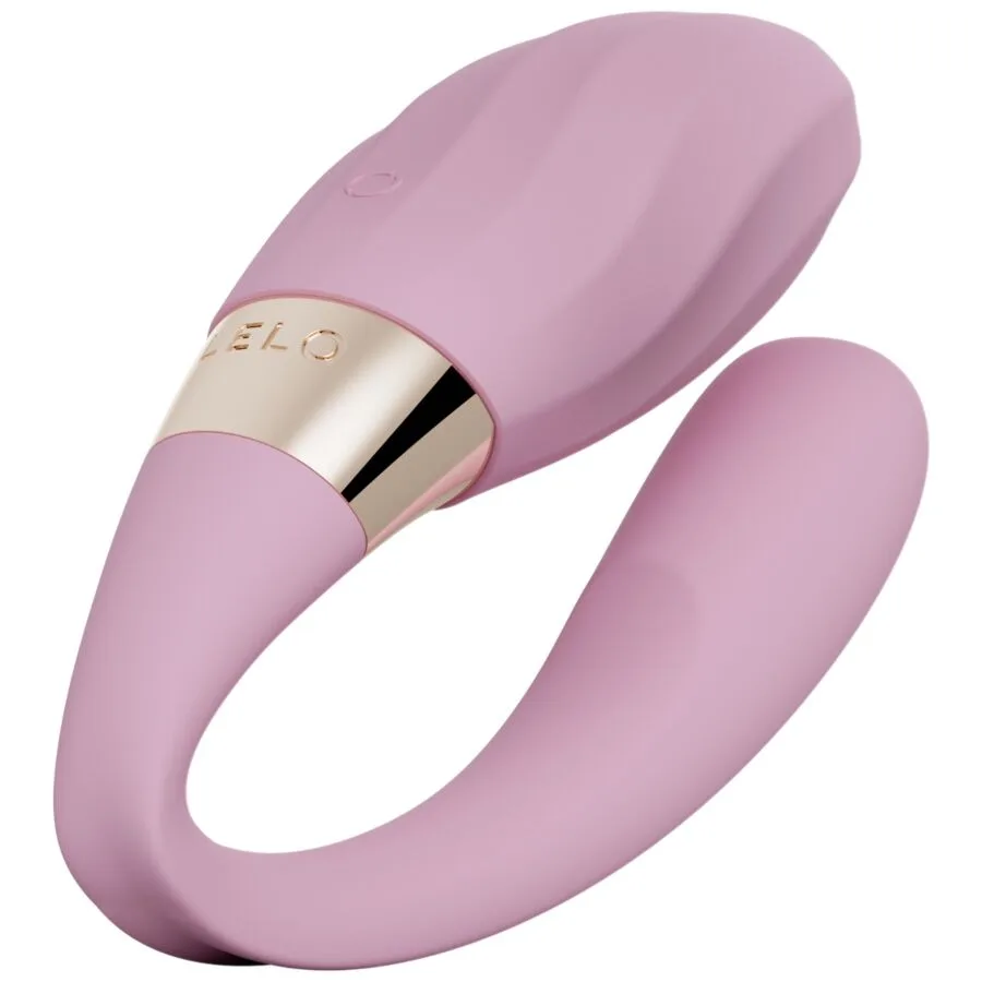 Tiani twist vibrateur pour couples rose pâle