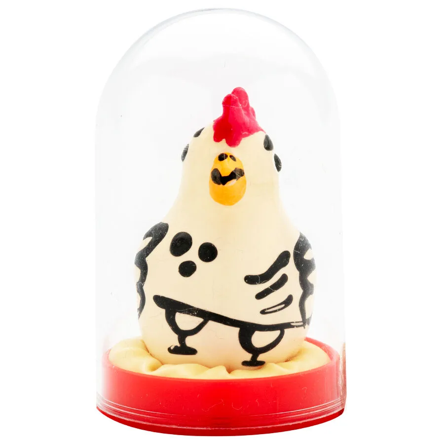 Préservatifs fantaisie peints à la main coq cocky