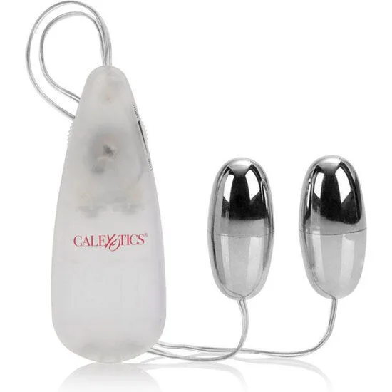 Balles vibrantes duo argent