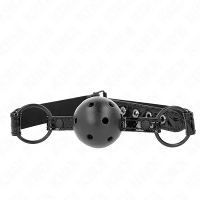 Kink - diamond pattern ball 4.5 cm gag model 3 64.5 cm adjustable 42-60 cm
