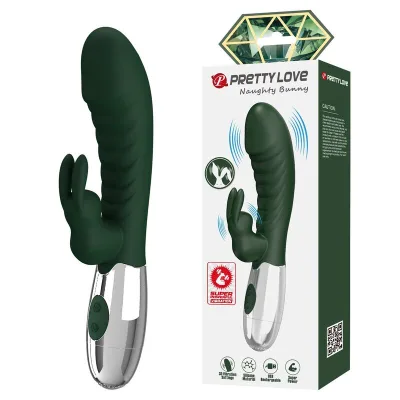 Pretty love - vibrateur lapin coquin 30 fonctions rechargeable USB vert