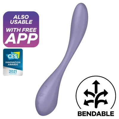 Satisfyer - g-spot flex 5 multi vibrator lila