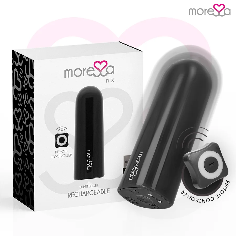 Nix vibrateur télécommande noir