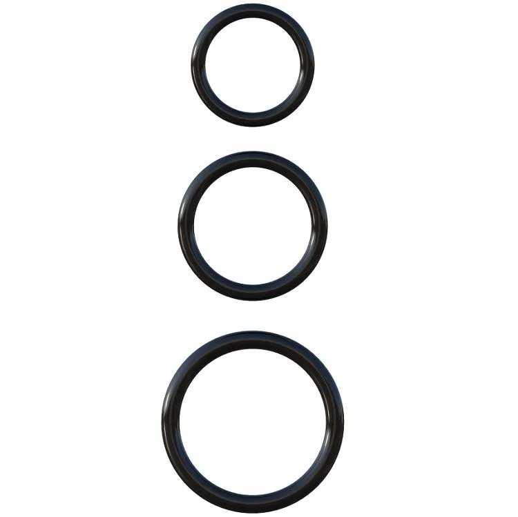 Silicone 3 anneaux stamina set