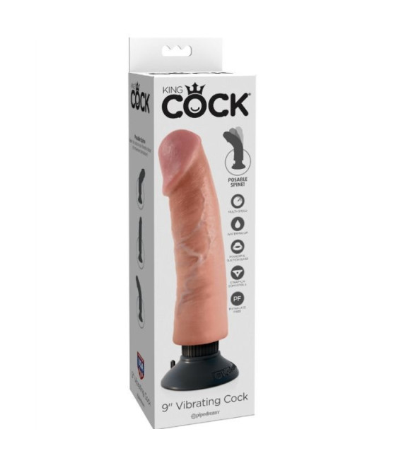 KING COCK - 23 CM VIBRATING...