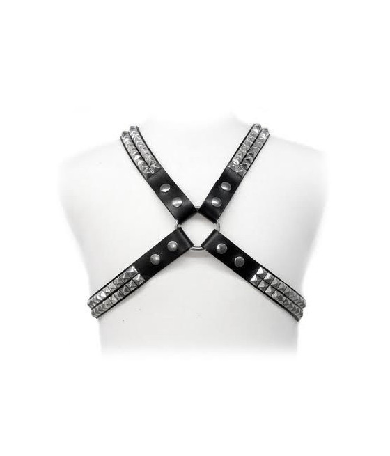 LEATHER BODY - PYRAMID STUD...