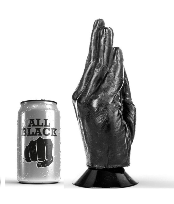 ALL BLACK - DILDO FISTING...