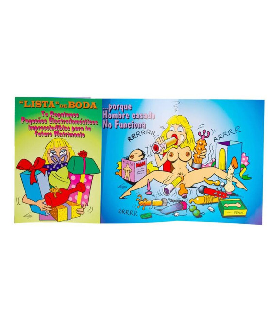 FEMARVI - WEDDING LIST CARD...