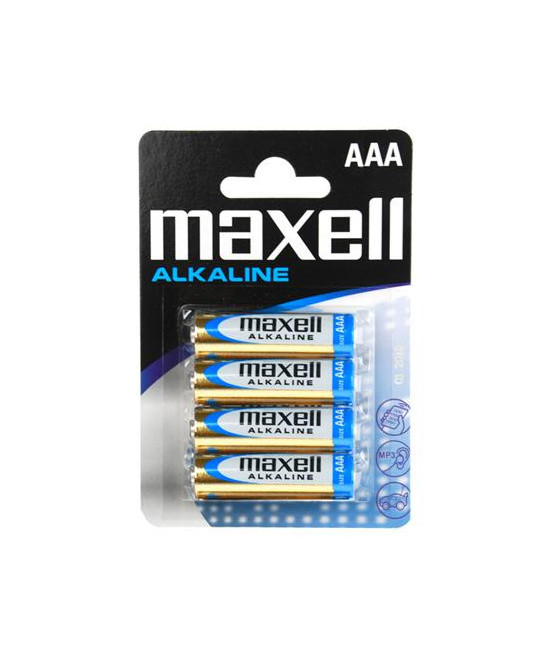 MAXELL - BATTERY AAA 4PCS