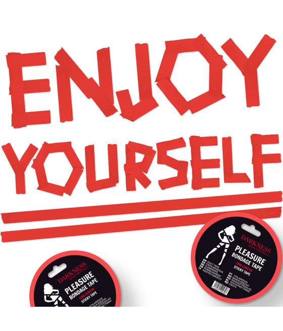 DARKNESS - STICKY TAPE RED 15M